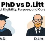 PhD vs D.Litt