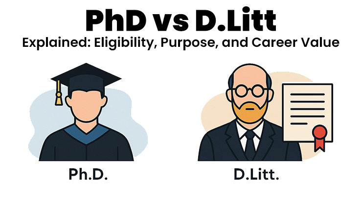 PhD vs D.Litt